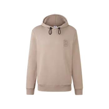 Oblečení a móda Pánská mikina Maurice v šedohnědé barvě M