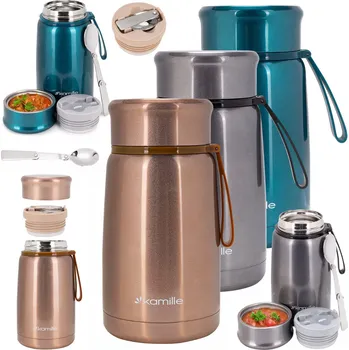 Termoska Termoska na jídlo Kamille 0,8 l, vícebarevná