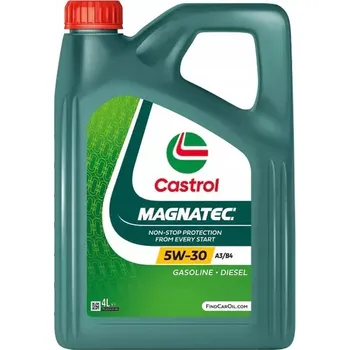 Motorový olej Castrol Magnatec Stop-Start A3/B4 4 l 5W-30 + Přívěsek