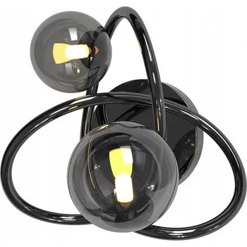 Nástěnné svítidlo Nástěnné svítidlo LAMPA 2X3,5 W ČERNÉ WOFI NANCY