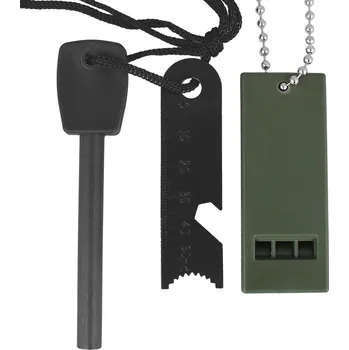 Vybavení pro přežití Křesadlo s píšťalkou (Magnéziové křesadlo na oheň)