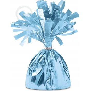 Balónek Závaží na balónky PartyPal modré, fóliové, kuželové