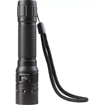 Svítilna Svítilna OPERATOR MT1R dobíjecí Mil-Tec (Taktická dobíjecí svítilna s LED CREE XPG3 se svítivostí až 500 lm, tři režimy svitu, nylonové pouzdro)