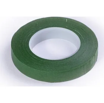 Lepicí páska Floristická páska tmavě zelená