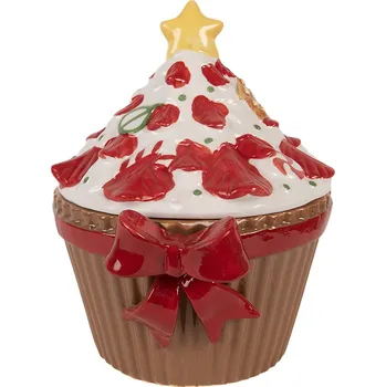 Dóza na potraviny Clayre & Eef - Keramická dóza MUFFIN 6CE2230