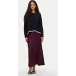 Vero Moda Midi sukně Elena 10337459 Fialová Regular Fit S