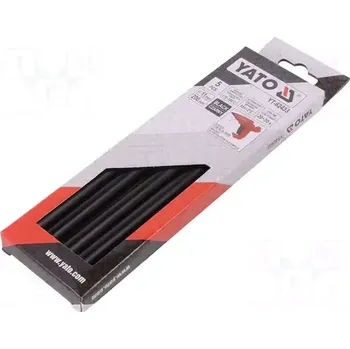 Příslušenství k nářadí Yato Lepidlo do tavné pistole 11,2x200mm černé 5Ks YT-82433