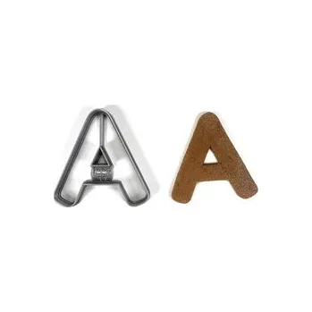 Vykrajovátko Písmeno A zaoblené hrany (7cm) vykrajovátko/formička