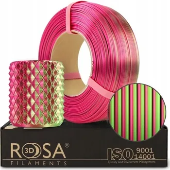 Filament Filament ROSA 3D ReFill PLA Magic Silk Dragon Fruit 1,75 mm 1 kg