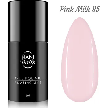 Přípravek na nehty NANI gel lak Amazing Line 5 ml - Pink Milk