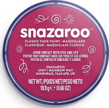 Speciální výtvarná barva Barva na obličej 18ml Snazaroo - růžová fuchsie (Fuchsia Pink)