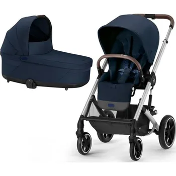 Kočárek Cybex Balios Lux set 2v1 kočárek + korba - Ocean Blue