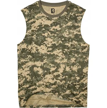 Tričko Tank Top bez rukávů maskáčový Brandit Sleeveless - AT-Digital 4XL