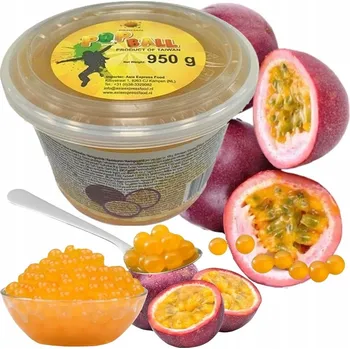 Bubble tea Kuličky Bubble Tea MARAKUJA Popping Boba Pearls