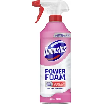 WC čistič Domestos Power Foam pěnový čistič 435 ml