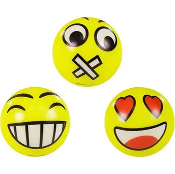 Hračka pro nejmenší Rappa Míček s obličejem - 3 ks