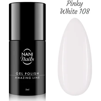 Lak na nehty NANI gel lak Amazing Line 5 ml - Pinky White