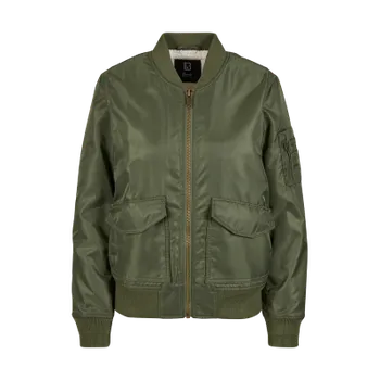 Pánská casual bunda Dámská bunda Sherpa Bomberjacket, Brandit, Olivová, L