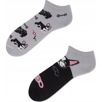 Dámské ponožky Many Mornings Ponožky TINY LITTLE DOGS LOW TINY LITTLE DOGS LOW-35-38 vícebarevné velikost 35-38