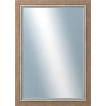Zrcadlo Zrcadlo DANTIK nástěnné obdélníkové, rám dřevo, 500 x 700 mm