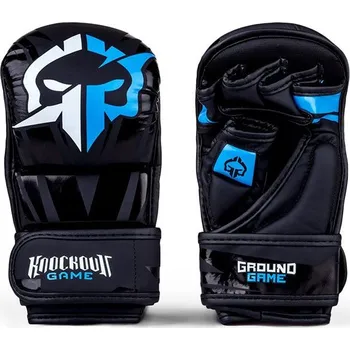 MMA GROUND GAME MMA RUKAVICE TRAINING LOGO 2.0 Barva: Černá, Velikost: S/M