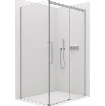 CERANO Sprchový kout Lantono L/P chrom, transparentní sklo 120x90 cm posuvný CER-432178