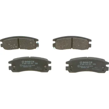 Brzdová destička Sada Brzdových Destiček, Kotoučová Brzda BOSCH (0986424467)