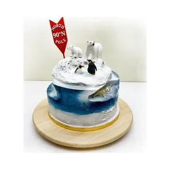 Dortová svíčka Zápich Severní pól North pole