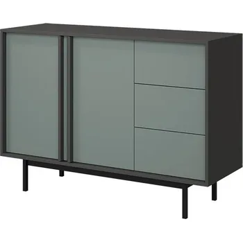 Komoda Jurek Komoda Alsy 7 Vyber provedení: Antracit + aloe