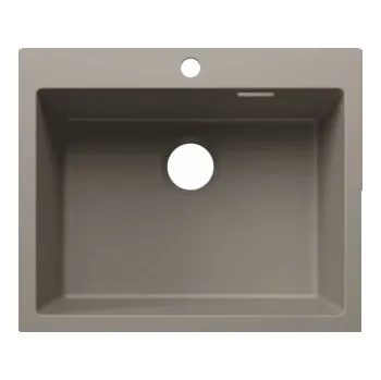 Granitový dřez Blanco PLEON 6 InFino Silgranit tartufo bez odtokové armatury - 527777