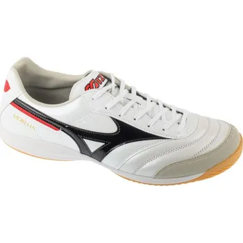 Pánská treková obuv Mizuno Morelia Sala Elite IN Q1GA251209 White 40 44,5