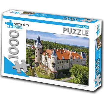 Puzzle Puzzle Turistická edice 1000 dílků Zámek Žleby 72376