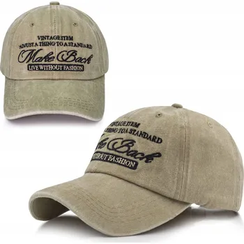 Kšiltovka Pako Jeans kšiltovka béžová, univerzální velikost