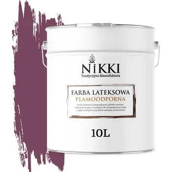 barva na zeď Barva barva na strop a stěny NIKKI 10 l H2809 OMYVATELNÁ, VYSOKÁ KRYVOST, matná