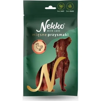 Pamlsek pro psa NEKKO Tyčinky obalené kachnou 80g
