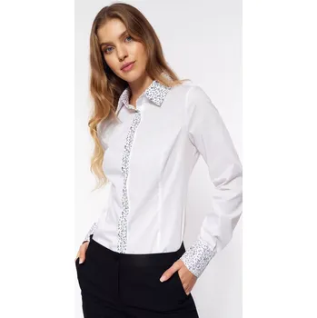 Dámská košile Dámská košile K66 - Nife bílá - vzor 44/2XL