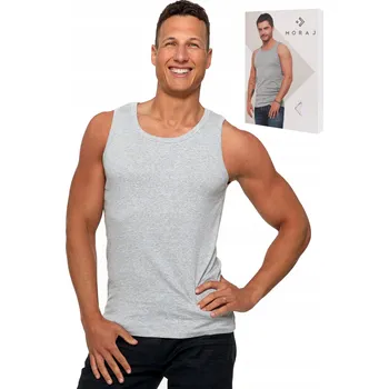 Pánské tričko Moraj BMP650-002 kulatý tričko bez rukávů šedé velikosti XL