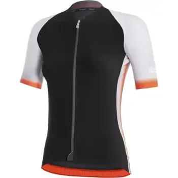 cyklistický dres Dotout Backbone dámský dres krátký rukáv Black vel. S
