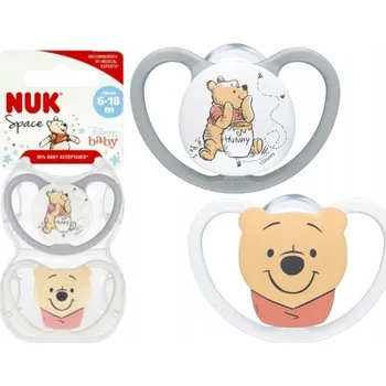 dudlíky Anatomický silikonový Dudlík NUK 6 měsíců +