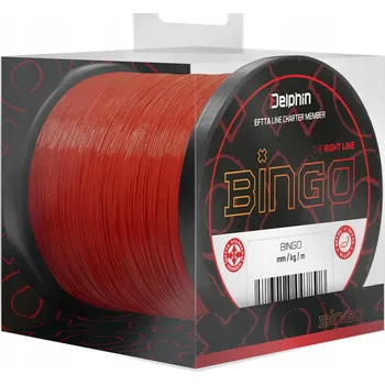 Vlasec Delphin BINGO Vlasec Dark Red 0,35 mm / 1100 m