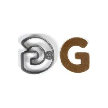 Vykrajovátko Písmeno G zaoblené hrany (7cm) vykrajovátko/formička