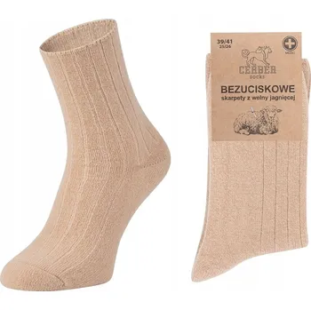 Pánské oblečení Vlněné ponožky CERBER pro ženy i muže, BEZ TLAKŮ, 36-38