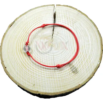 Náramek WUX Kabbalah Crystal matted VELIKOST NÁRAMKU: Dětská.....14cm, BARVA PROVÁZKU: Zelená neonová