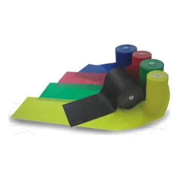 Gumová stuha GYMY na cvičení 1,2m -střední 0,30mm -červená