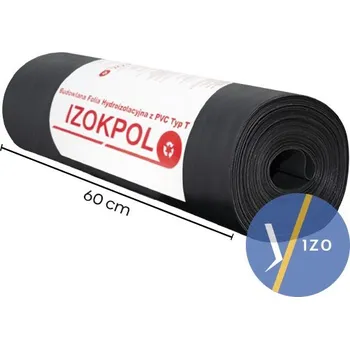 Hydroizolační fólie Hydroizolační fólie IZOKPOL 1,2 mm, 60 cm Nadační filmy