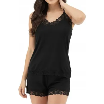 Dámské pyžamo Eldar dámské pyžamo viskóza černé velikost S