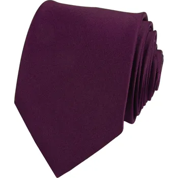 Kravata Tmavě fialová pánská kravata