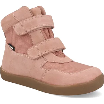 Dívčí zimní obuv Barefoot dětské zimní boty Bundgaard - Bobbie Blush Rose růžové Velikost: 24