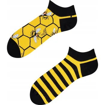 Pánské ponožky Kotníkové Ponožky Todo Socks BeeBee Včely Úl Med 43-46