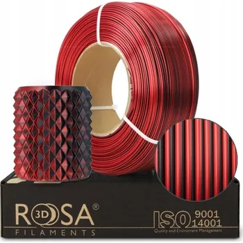 Filament PLA Filament Rosa 3D 1,75 mm 1000 g červený